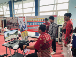 Ribuan Orang Terpapar Edukasi Safety Riding di SR Lab Astra Honda SMK Muhammadiyah 1 Kepanjen