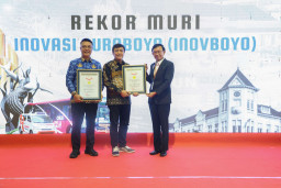 Pemkot Surabaya Raih Rekor MURI Kota Terinovatif Terbanyak