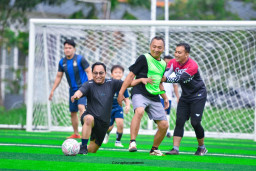 Mini Soccer, Cara Warga Green Garden Regency Gresik Bangun Kebersamaan