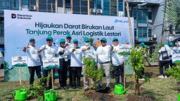 Pelindo Regional 3 Tanam 5.000 Pohon di Tanjung Perak, Wujudkan Kawasan Pelabuhan Hijau dan Tertata