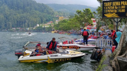 Libur Nataru, Telaga Sarangan Magetan Dikunjungi 117.447 Wisatawan