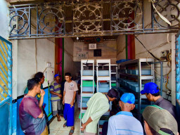 Terminal Teluk Lamong Gelar Pelatihan Budidaya Kepiting Soka bagi Nelayan Surabaya