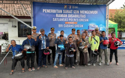 Kolaborasi BRI dan Polres Gresik Perkuat Akses SIM bagi Penyandang Disabilitas