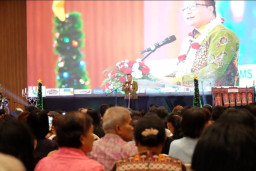 Wabup Alif Hadiri Natal Bersama Perayaan Natal Bamag Gresik