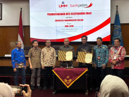 UMM Kerja Sama dengan Bank Jatim, Dorong Akses Pendidikan dan Ekonomi Daerah