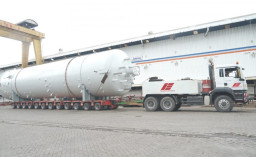 Barata Indonesia Selesaikan Pressure Vessel untuk Pabrik Pusri III B