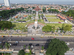 Kawasan Alun-alun Sidoarjo Kini Makin Apik dan Asri