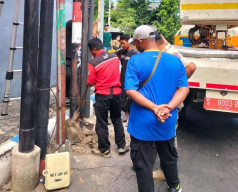 Pemkab Jombang Mulai Tertibkan Tiang FO Liar