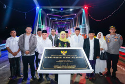 Gubernur Khofifah Resmikan Jembatan Bubak Mojokerto, Tumbuhkan Akses Ekonomi Warga