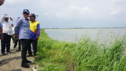 Menteri LH Pantau Risiko Jebol Tanggul Lumpur Sidoarjo