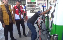 Pemkab Ngawi Lakukan Tera Ulang Dispenser BBM di Sejumlah SPBU