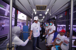 PLN Berangkatkan 12.500 Pemudik sekaligus Tekan Emisi