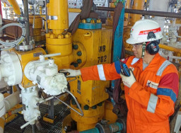 Dua Sumur Baru Mahakam Mulai Mengalir, Lifting Mulai Terjaga
