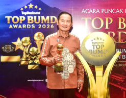 Bupati Yes Sabet Penghargaan Top Pembina BUMD 2026