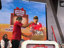 Meriah! Pengundian UKH di Madiun Digelar di Lapangan Gulun