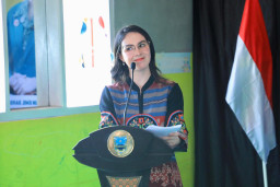 Arumi Bachsin Sosialisasikan Gemarikan di SDN Randutatah Probolinggo, Dorong Generasi Sehat Bebas Stunting
