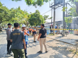 Percantik Kawasan Pelabuhan, SPMT Branch Gresik Lakukan Penataan PKL