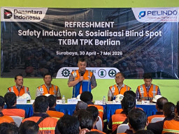 TPK Berlian dan Koperasi TKBM Bersinergi, 835 Pekerja Dibekali Safety Pelabuhan