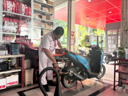Program I’m Important, MPM Honda Jatim Ajak Konsumen Peduli Lingkungan Lewat Uji Emisi Gratis
