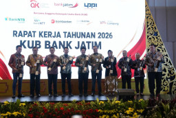 Perkuat Sinergi dan Transformasi, Bank Jatim Gelar Rapat Kerja Tahunan 2026 KUB Bank Jatim