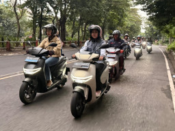 Motor Listrik Kian Diminati, MPM Honda Jatim Ingatkan Pentingnya #Cari_Aman