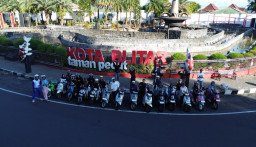 Gaya Retro Komunitas Honda Scoopy Ramaikan “Scoopy Your Mode, Your Ride” di Blitar