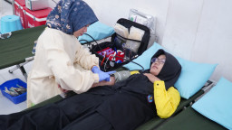 SMK Negeri 2 Krian Gelar Donor Darah, Wujud Kepedulian dan Kontribusi Menyelamatkan Kehidupan