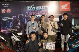 Ratusan Bikers Honda Meriahkan Vario Street Nation di Malang