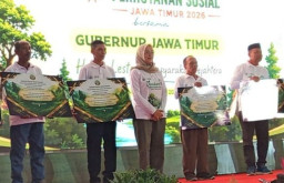 Kemenhut Bantu Alat Ekonomi Produktif Bagi KUPS Jatim di Madiun