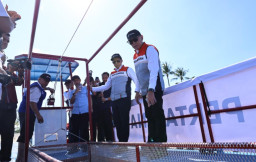 Pertamina Gandeng ITS Luncurkan Kapal Pembersih Sampah di Badung