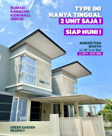 Buruan Miliki Rumah Impian di Green Garden Regency Gresik, Tipe Jasmine Tinggal Dua Unit