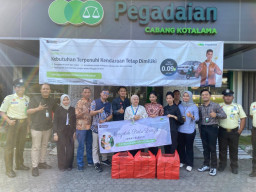Pegadaian Kanwil XII Surabaya Salurkan 14.000 Paket Makanan ke Masyarakat