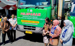 Gubernur Khofifah Lepas Ekspor Produk Ikan Sarden di Banyuwangi