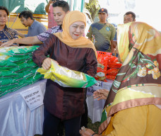 Gubernur Khofifah Perluas Gelaran Pasar Murah Hingga Banyuwangi