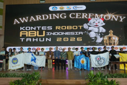 Juara KRAI 2026, ITS Wakili Indonesia Kontes Robot di Hong Kong
