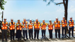 Telin, BW Digital, dan Nongsa Digital Park Resmikan Pendaratan Kabel Bawah Laut NCC di Batam