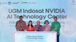 UGM-Indosat-NVIDIA Bangun Pusat Riset Teknologi di Indonesia