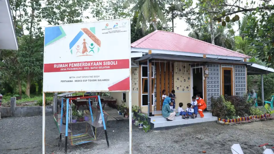 Pertamina JOB Tomori Dirikan Rumah Tahan Gempa di Sulteng