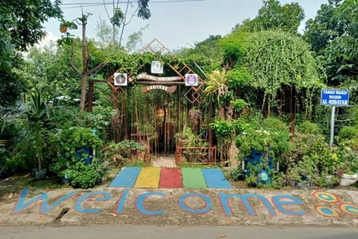 Warga Kediri, Sulap Pekarangan Jadi Kebun Sayur