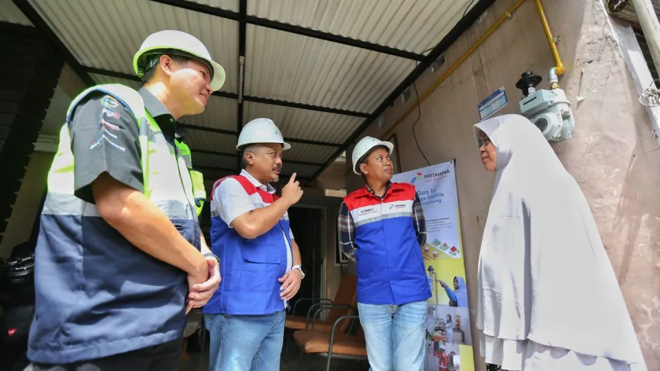 PGN Tambah Penyaluran Gas Bumi Rumah Tangga di Kabupaten Bogor