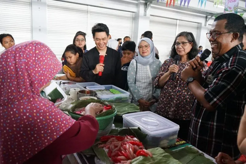 Angkat UMKM, Pemkot Kediri Gelar Festival Jajanan Pasar