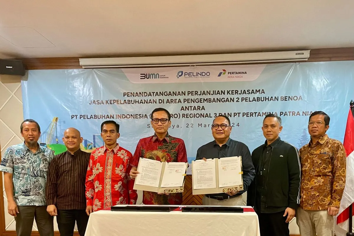 Pelindo dan Pertamina Sepakati Kerjasama Penyesuaian Aset