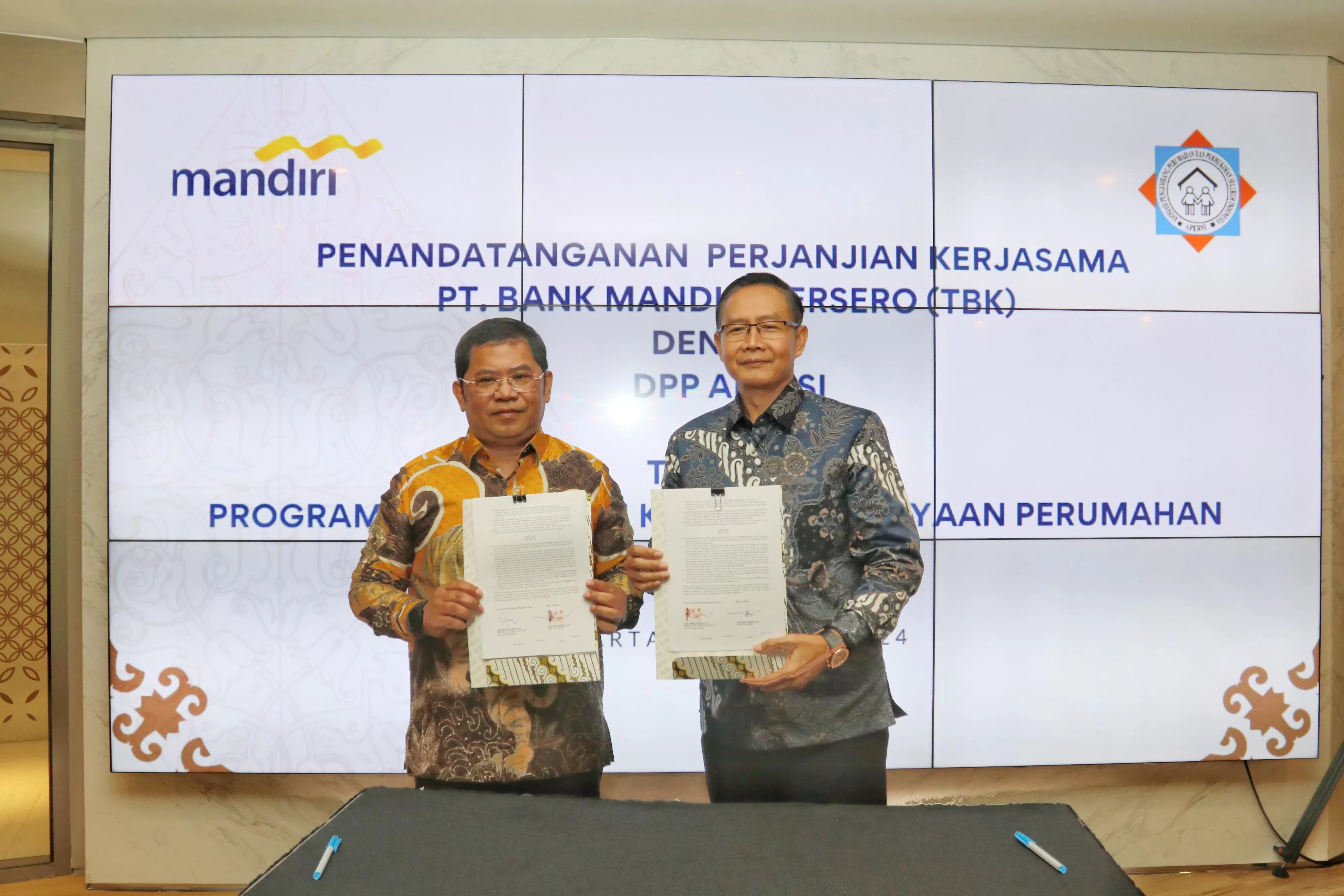 Meningkatkan Akses Kepemilikan Hunian: Kerja Sama Antara Bank Mandiri dan APERSI
