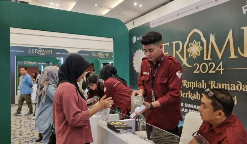 BI Jatim Hadir Layani Penukaran Uang Baru di Grand City Mall Surabaya