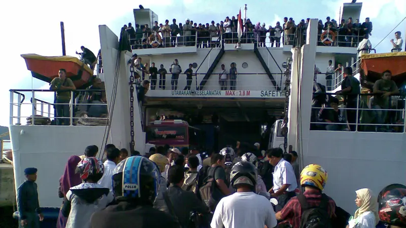 45,6 Juta Orang Naik Kapal Feri ASDP di 2023