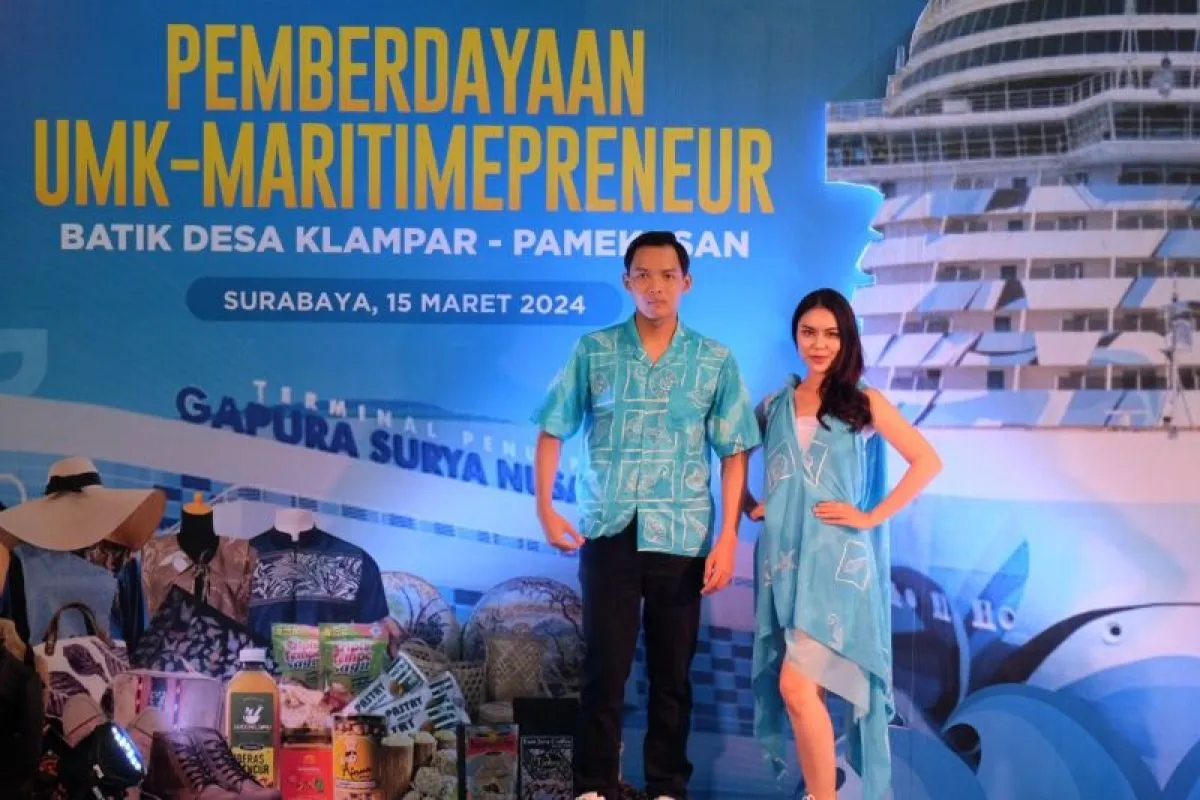 Sambut Cruise Seven Seas, Pelindo Gelar Peragaan Busana Batik
