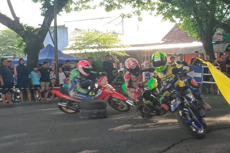 Cegah Trek-trekan, Polres dan IMI Bojonegoro Gelar Roadrace