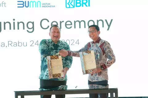 BRI Perkuat Kolaborasi Strategis dengan Microsoft