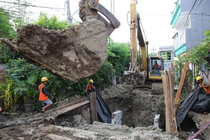 Atasi Banjir Pemkot Surabaya Bangun Box Culvert di Sejumlah Lokasi