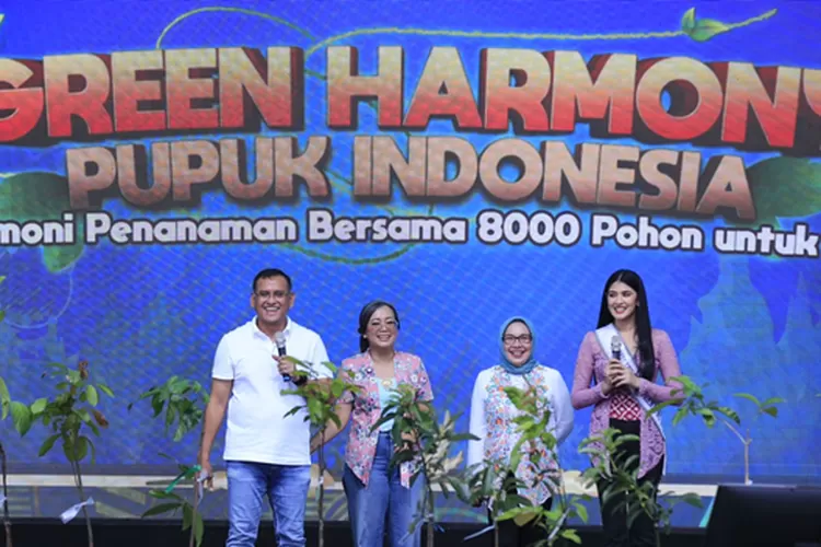 Pupuk Indonesia dan Holding Serentak Tanam 8 Ribu Pohon